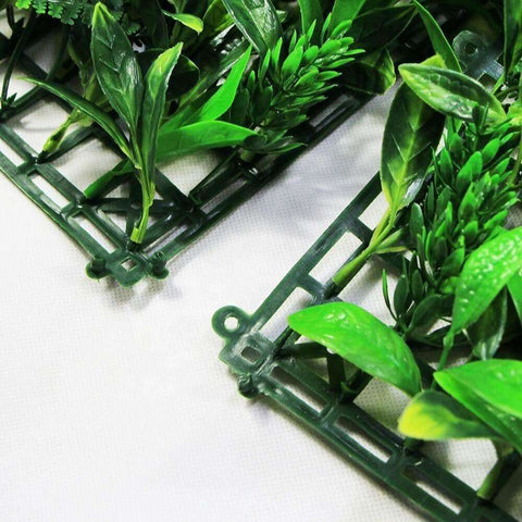 Sample - UV Sunshine Sensation Artificial Vertical Garden (25cm x 25cm) - Designer Vertical Gardens artificial green wall sydney artificial vertical garden melbourne