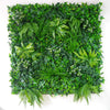 White Flowering Boxwood Artificial Vertical Garden Panel 1m x 1m - Designer Vertical Gardens artificial garden wall plants artificial green wall australia