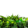 Wild Tropics Artificial Vertical Garden / Fake Green Wall 1m x 1m UV Resistant - Designer Vertical Gardens artificial garden wall plants artificial green wall installation